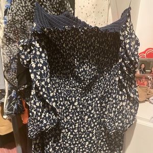 REFORMATION floral dress